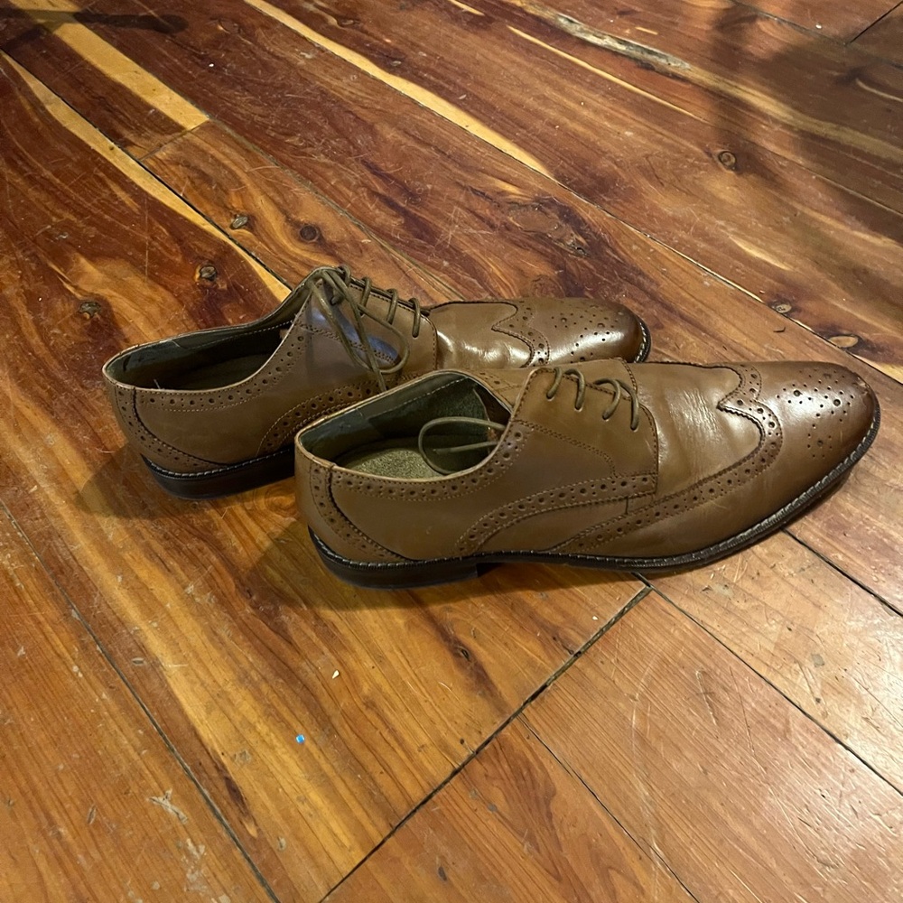 Florsheim Tan Leather Men's Oxfords